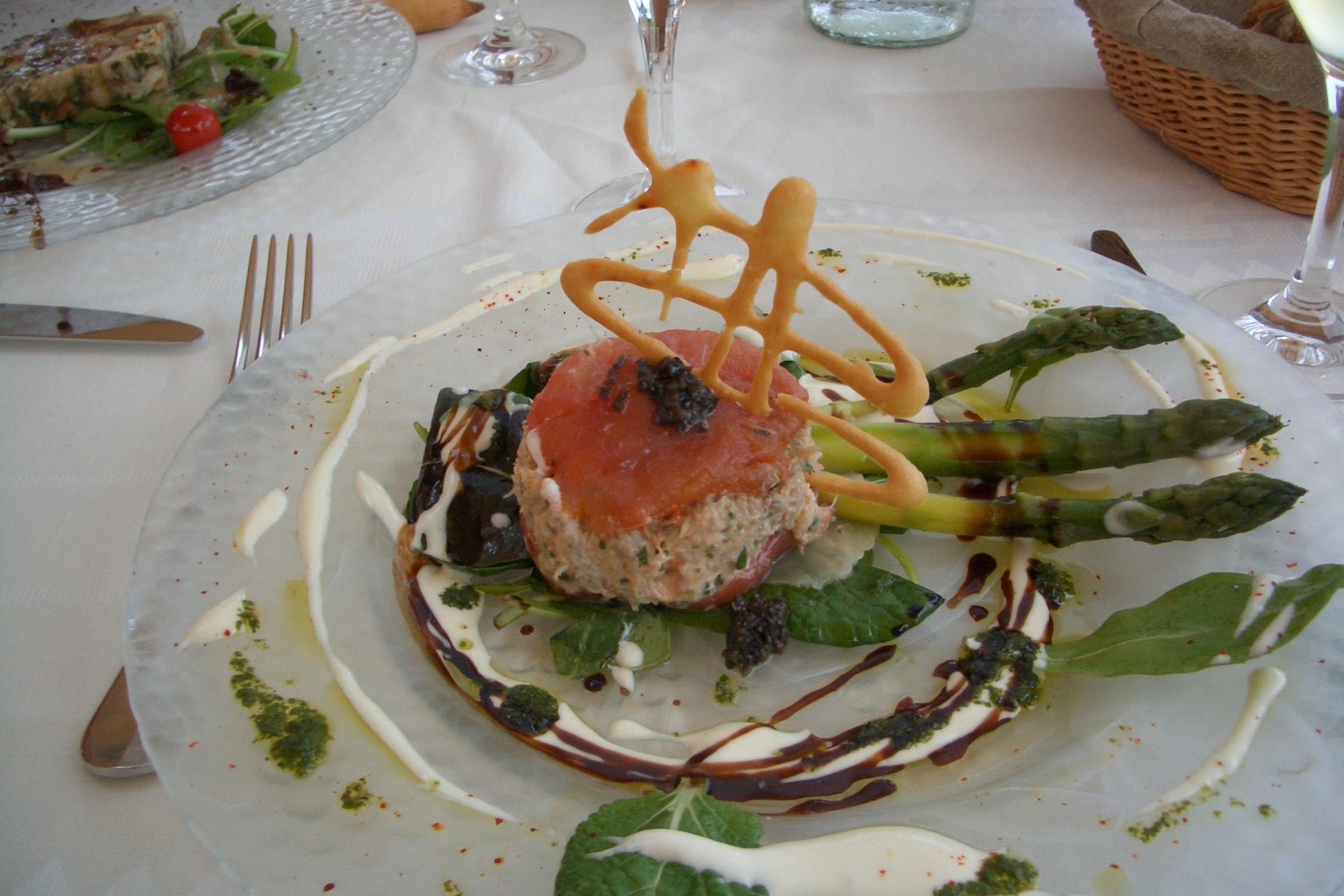 Crab salad